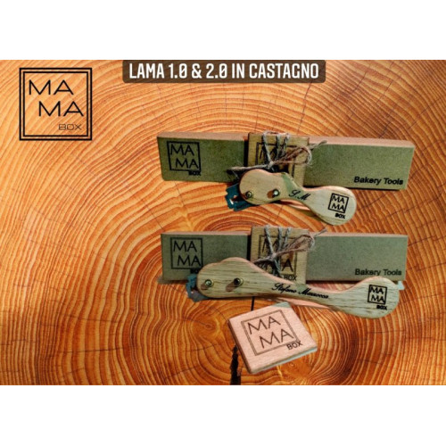 Supporto Lama MaMa Box 1.0 & 2.0 in castagno