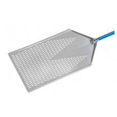 PALA PIZZA A METRO IN ALLUMINIO ANODIZZATO FORATA 40x60 cm Gimetal