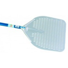 PALA PIZZA FORATA RETTANGOLARE 33x33 CM  Gimetal