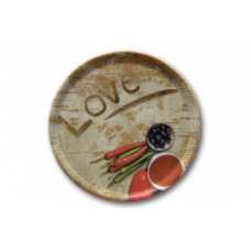 PIATTO PIZZA CM.33 FLOUR LOVE - Saturnia