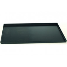 Teglia rettangolare in lamiera bluita 40x60x2 bordo diritto
