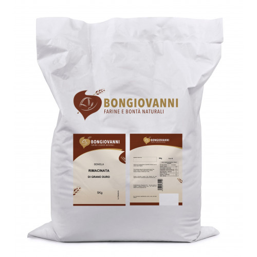 Semola Rimacinata di Grano Duro 5Kg