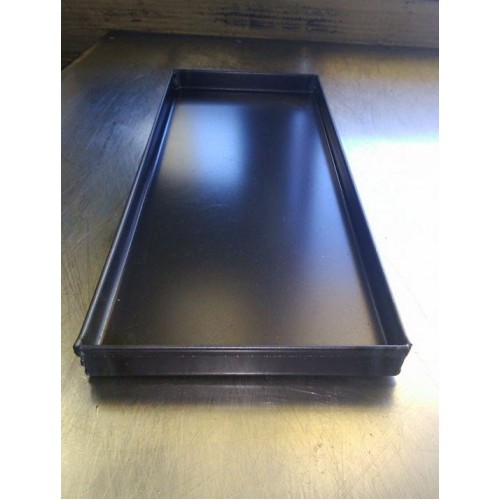 TEGLIA IN LAMIERA BLU 8/10 DIM. 15X40X2